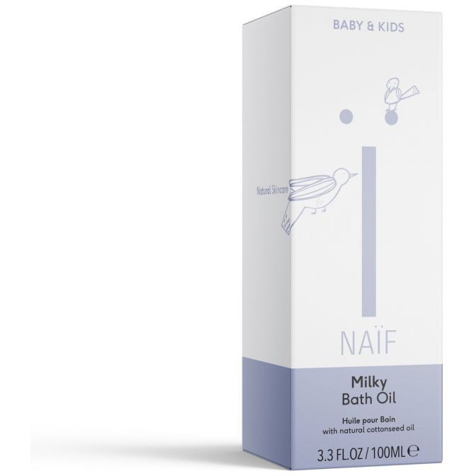 Naif Milky Bath Oil Natural Toiletries Naif   