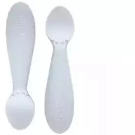 The Tiny Spoon by ezpz / Small, Sensory Silicone Spoon for Babies