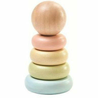 Plan Toys - First Stacking Ring Pastel Baby Toys Plan Toys   