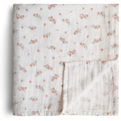  Clover & Sage Organic Muslin Baby Toddler Blanket