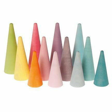 Grimm's Rainbow Forest - Pastel Wooden Toys Grimm's   