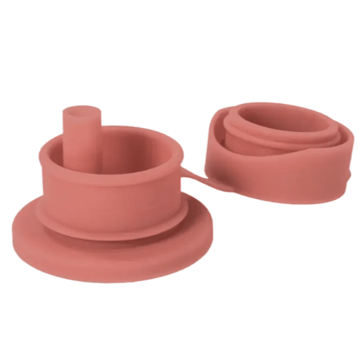 Pura Big Mouth Silicone Sport Straw Bottles & Sippies Pura Stainless Rose  