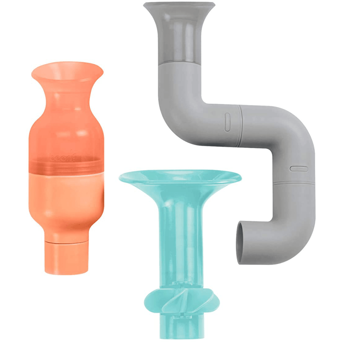 Boon BUNDLE Building Toddler Bath Tub Toy With Pipes Cogs And Tubes
