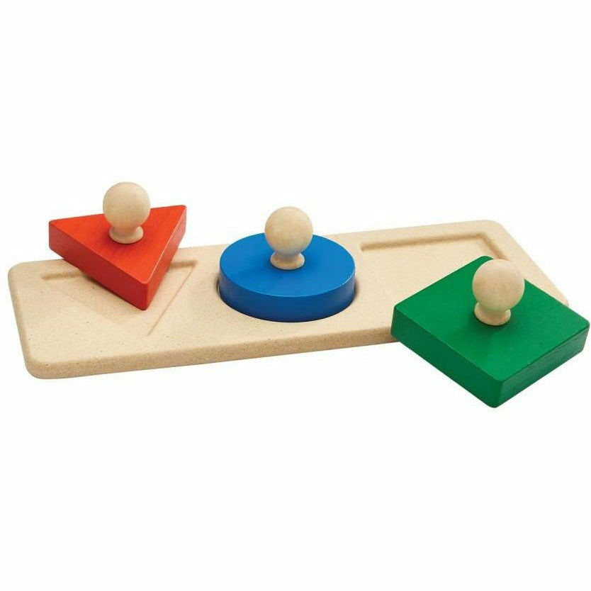 Plan Toys Shape Matching Puzzle Puzzle and Educational Plan Toys   