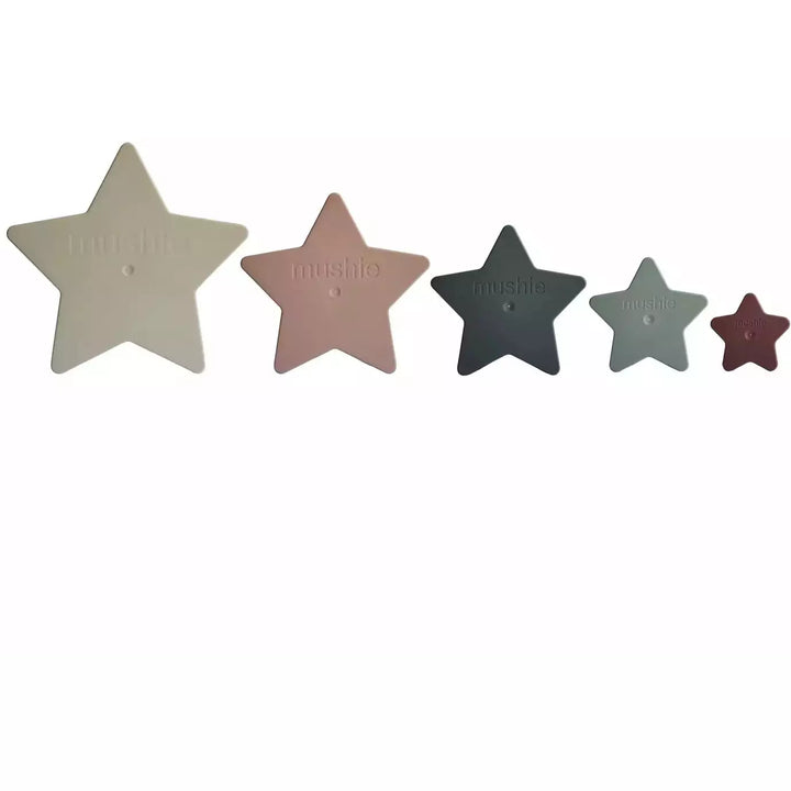 Mushie Nesting Stars Baby Toys Mushie   