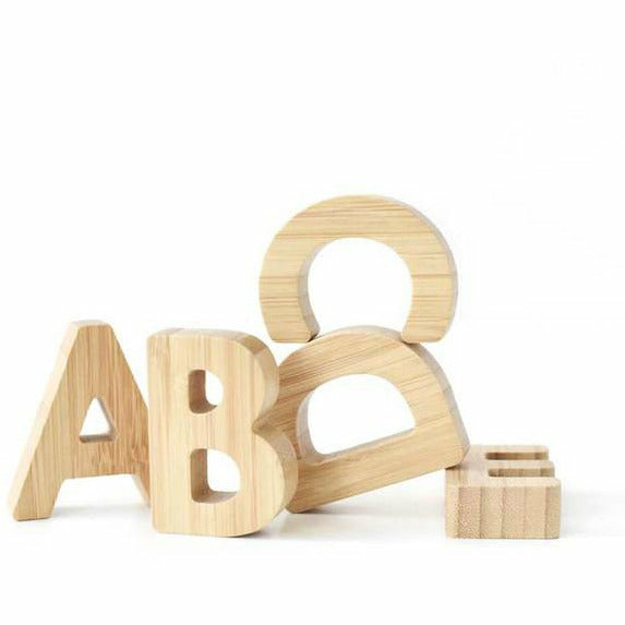 Wee Gallery Bamboo Alphabet Wooden Toys Wee Gallery   