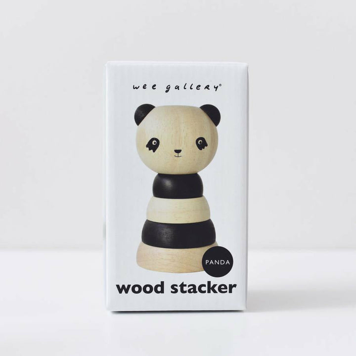 Wee Gallery Wood Stacker - Panda Wooden Toys Wee Gallery   