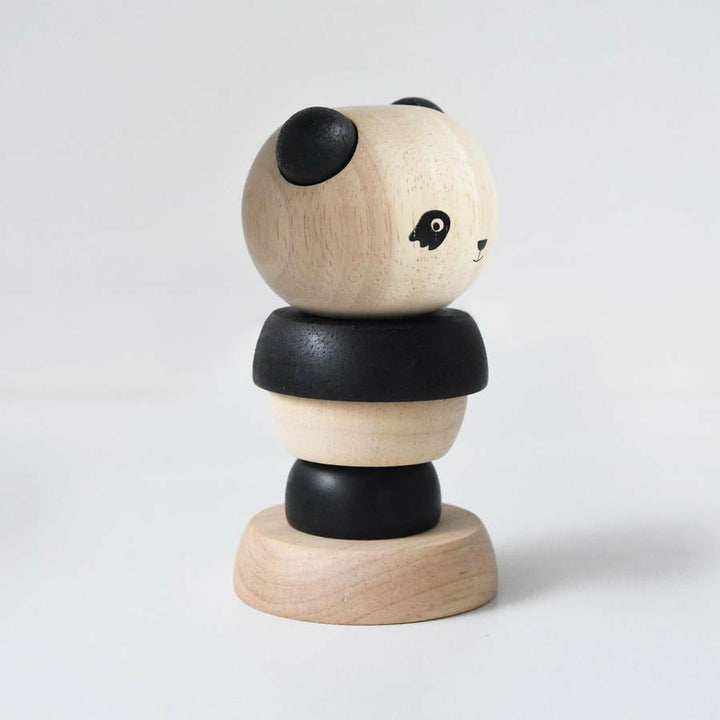 Wee Gallery Wood Stacker - Panda Wooden Toys Wee Gallery   