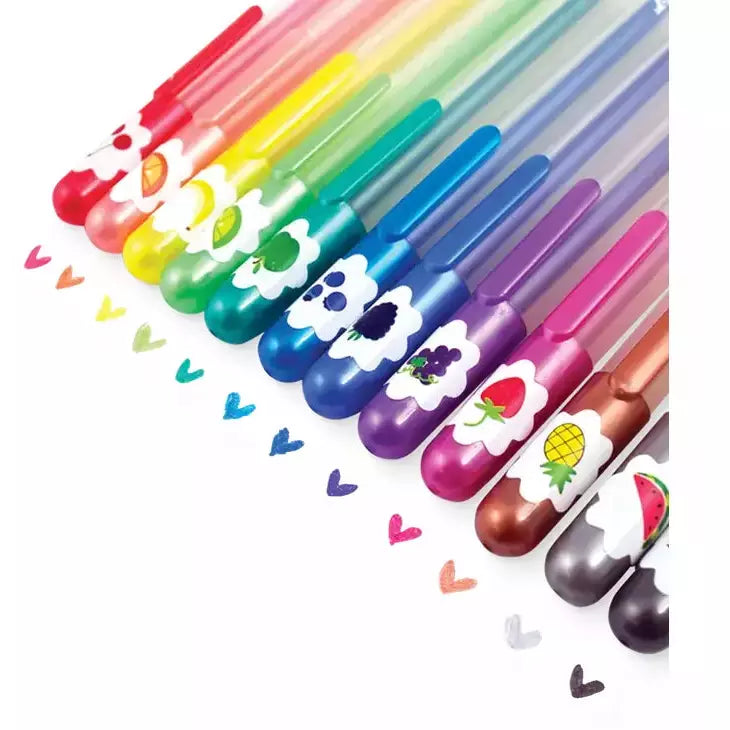 Ooly Scented Glitter Gel Pens The Natural Baby Company